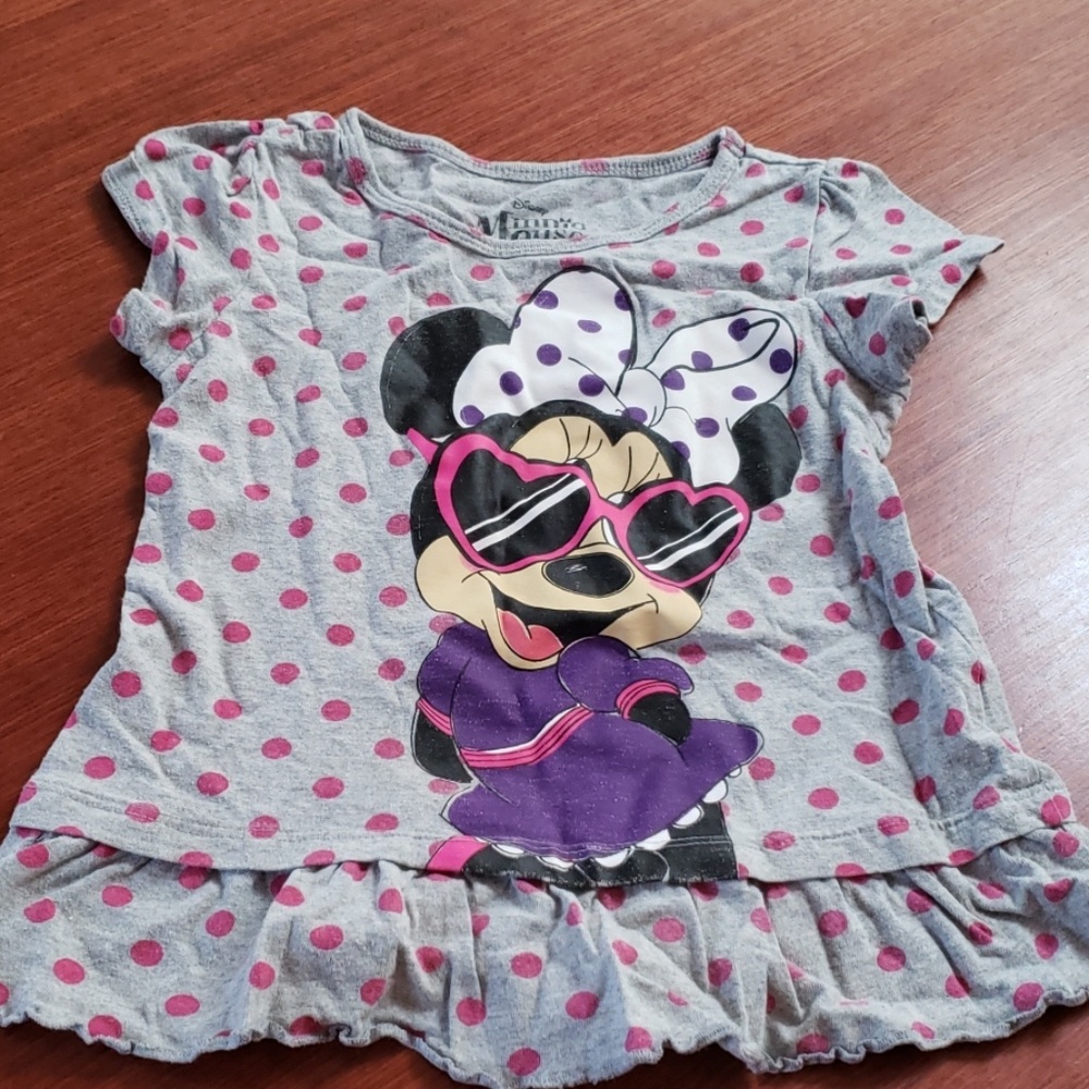 Minnie mouse top size 6